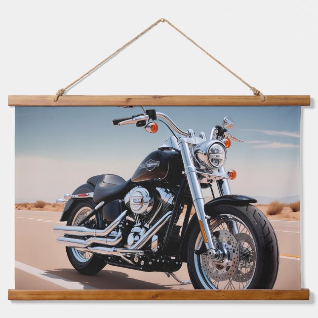 Tapisserie Suspendue Moto (Devant)