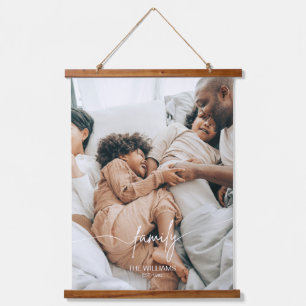 Tapisserie Suspendue Mur de photos personnalisé pour la famille