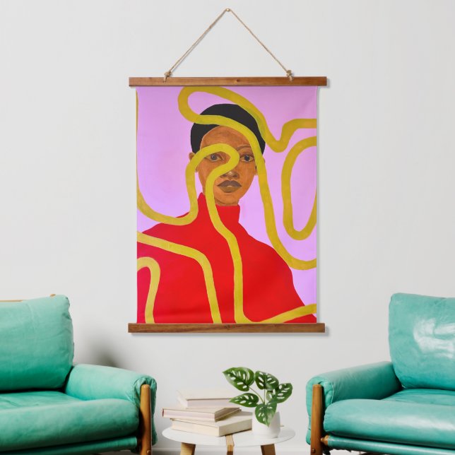 Tapisserie Suspendue Muse #2 (Salon)