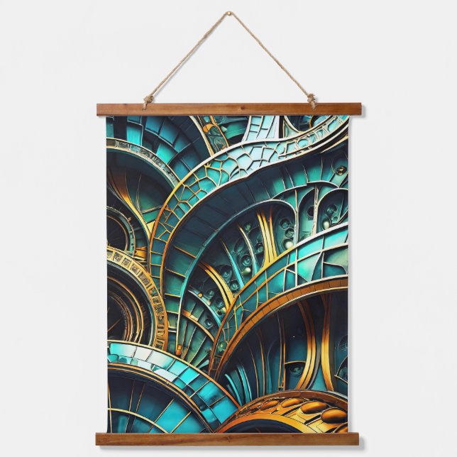 Tapisserie Suspendue Mutant 4 (Recto)