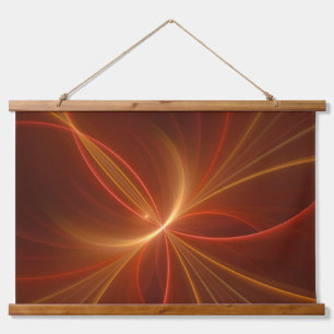 Tapisserie Suspendue Mystique Abstrait Fractal Art Moderne Couleurs cha