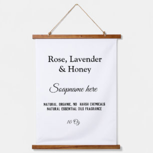 Tapisserie Suspendue nom du savon poids site internet ingrédients détai