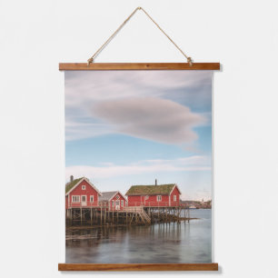 Tapisserie Suspendue Norvège Lofoten Village de pêche