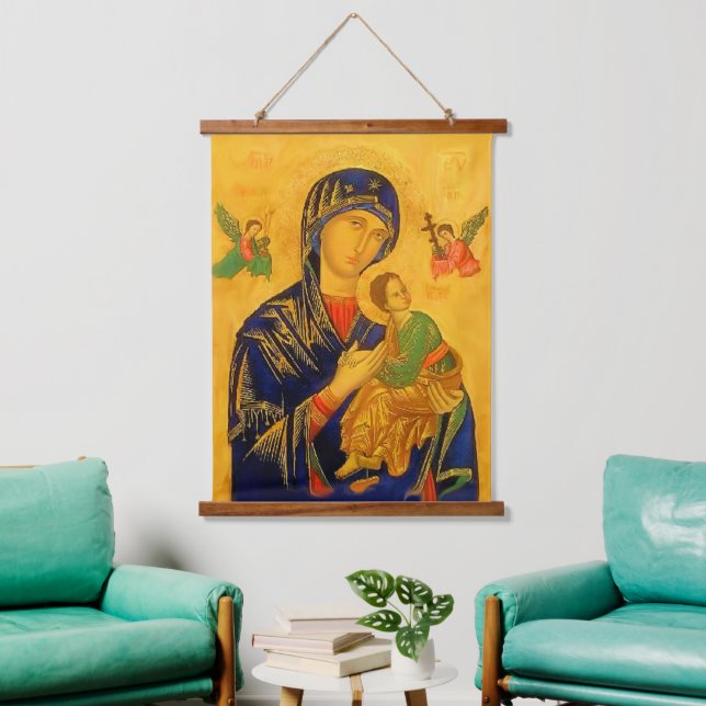 Tapisserie Suspendue Notre mère de l'aide perpétuelle (Salon)