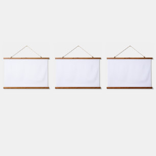 Tapisserie Suspendue Nouveau logo texte personnalisé Bois tapissage de 