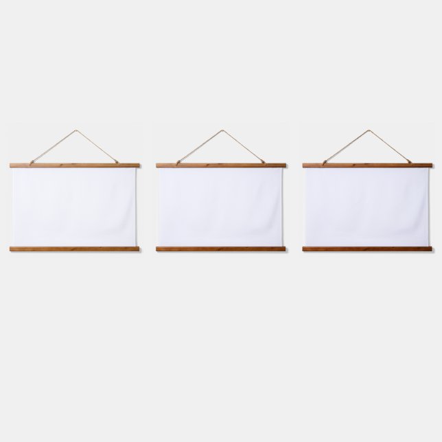 Tapisserie Suspendue Nouveau logo texte personnalisé Bois tapissage de  (Tripler)