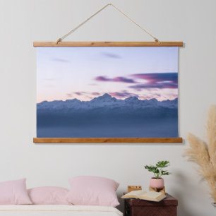 Tapisserie Suspendue Nuages bruyants au-dessus de la montagne Triglav,