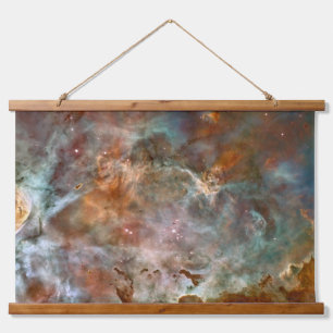 Tapisserie Suspendue Nuages sombres de la nébuleuse de Carina Hubble Sp