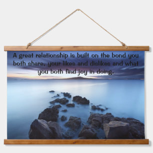 Tapisserie Suspendue Ocean Walkway fait de rochers