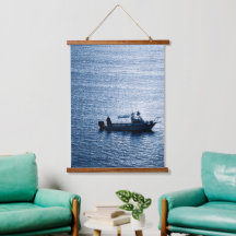 Œuvre d'art minimaliste sur l'océan Poissonnerie B