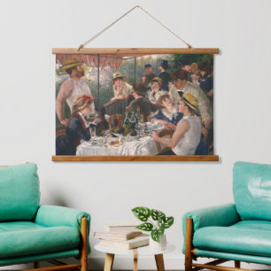 Tapisserie Suspendue Œuvre d'art vintage française impressionniste repr