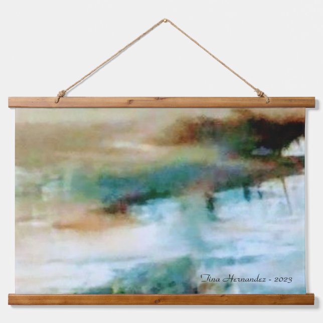 Tapisserie Suspendue OEuvre murale Abiss (Devant)