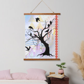 Tapisserie Suspendue Oiseau de même plumage soyez unique ensemble