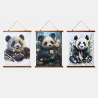 Ours de panda adorables