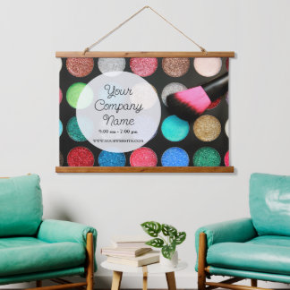 Tapisserie Suspendue Palette de maquillage parties scintillant