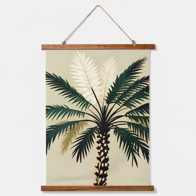 Tapisserie Suspendue Palmacieux (Recto)