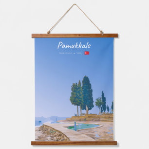 Tapisserie Suspendue Pamukkale, Turquie - Piscines thermales