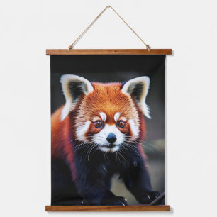 Tapisserie Suspendue Panda rouge