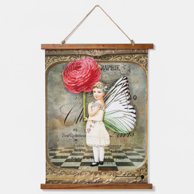 Tapisserie Suspendue Panneau vertical personnalisé de 26 po x 36 po (Po (Recto)