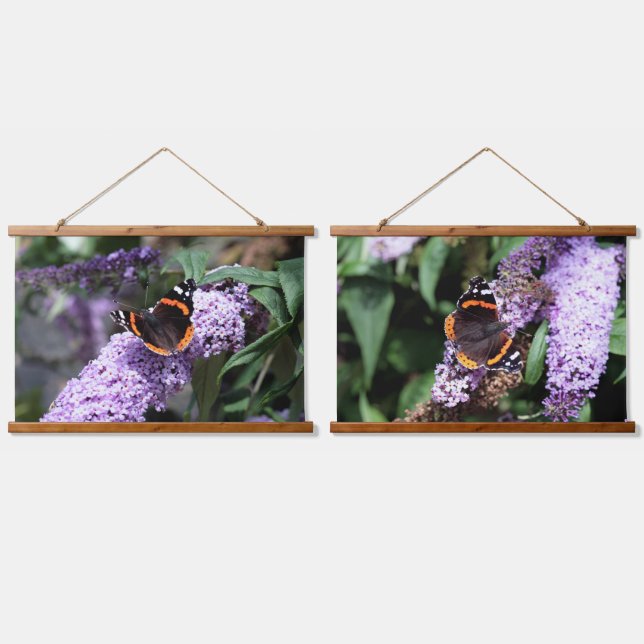 Tapisserie Suspendue Papillon (Double)