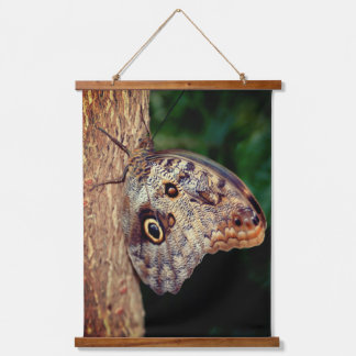 Tapisserie Suspendue Papillon de hibou Brown