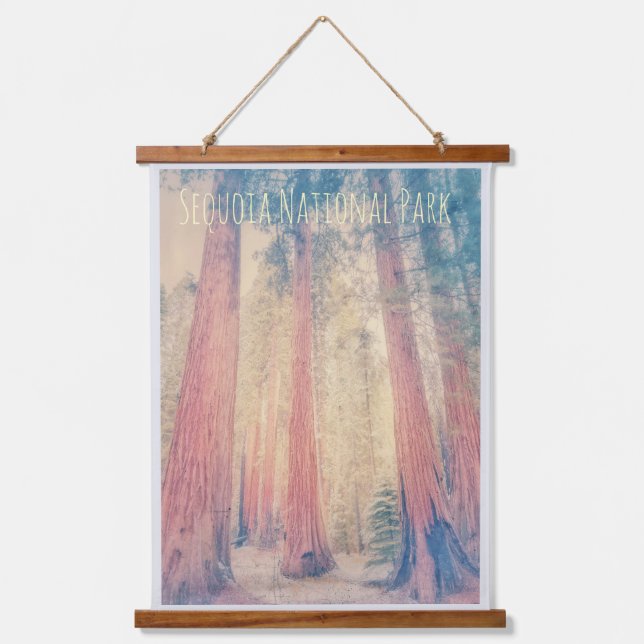 Tapisserie Suspendue Parc national de Sequoia (Recto)