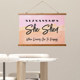 Tapisserie Suspendue Paroi Arrière - plan couleur personnalisée