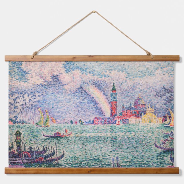 Tapisserie Suspendue Paul Signac - Arc-en-ciel, Venise (Devant)