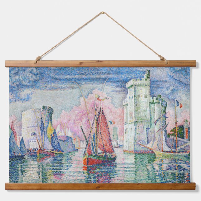 Tapisserie Suspendue Paul Signac - Entrée du port de La Rochelle (Devant)