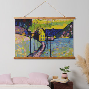 Tapisserie Suspendue Paysage d'hiver par Wassily Kandinsky