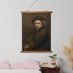 Tapisserie Suspendue Peintre néerlandais Rembrandt Maître de l'Âge d'or