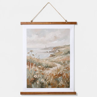 Tapisserie Suspendue Peinture à l'huile de paysage de ferme rustique vi