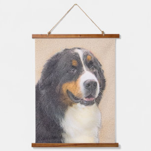 Tapisserie Suspendue Peinture bernoise de chien de montagne - Jolie Ori