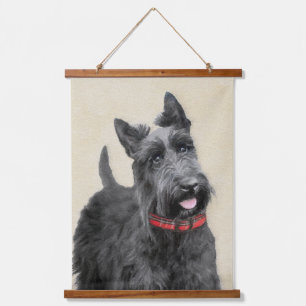 Tapisserie Suspendue Peinture écossaise Terrier - Cute Original Chien A