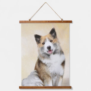 Tapisserie Suspendue Peinture islandaise pour chien de mer - Art origin