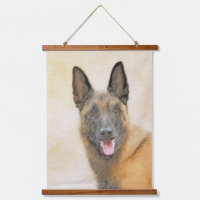 Peinture Malinoise belge - Cute Original Chien Art