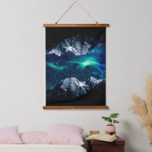 Tapisserie Suspendue Perdu dans un monde de rêves et de montagnes