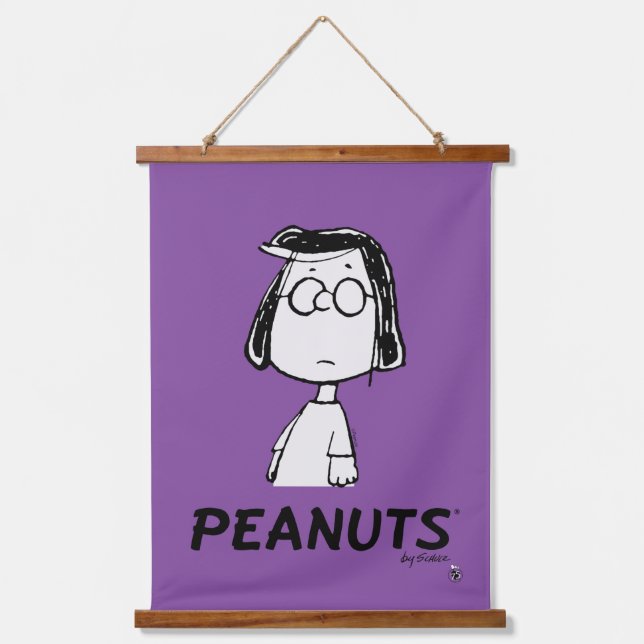 Tapisserie Suspendue Persistance des cacahuètes | Marcie (Recto)