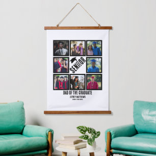 Tapisserie Suspendue Personnalisé papa de l'étudiant principal 8 Photo 