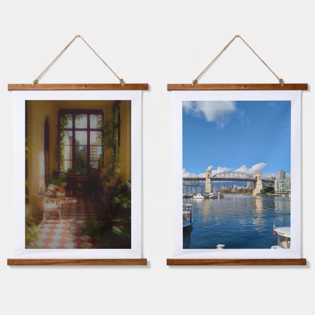 Tapisserie Suspendue Perspective (Double)
