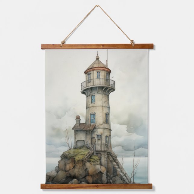 Tapisserie Suspendue Phare (Recto)