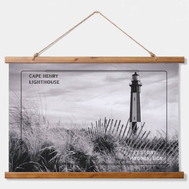 Tapisserie Suspendue Phare de Cape Henry (Devant)
