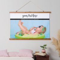 Photo personnalisée Baby Love & Name Memories