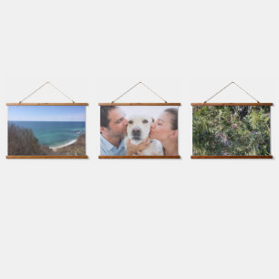 Tapisserie Suspendue Photo personnalisée image personnalisée trois pers