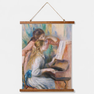Tapisserie Suspendue Pierre Auguste Renoir - Jeunes filles au piano