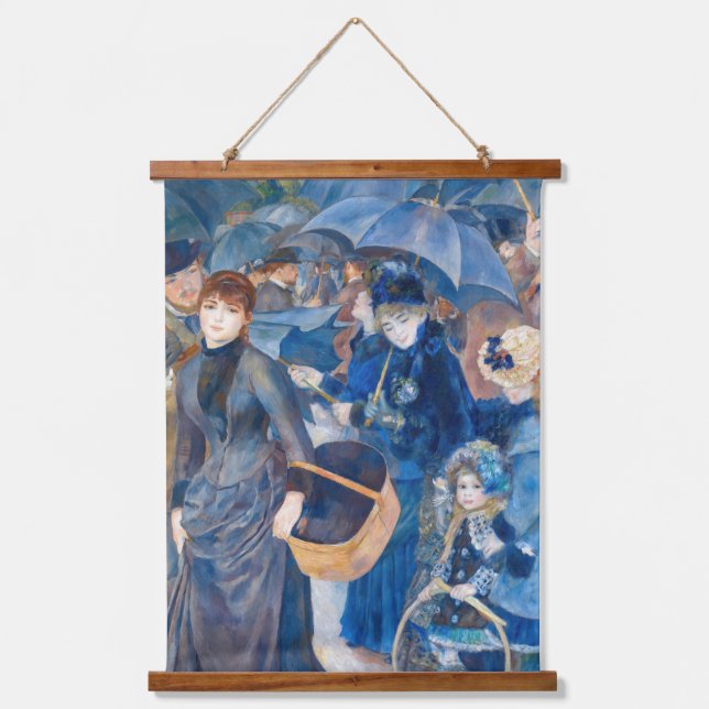 Tapisserie Suspendue Pierre-Auguste Renoir - Les Parapluies (Recto)
