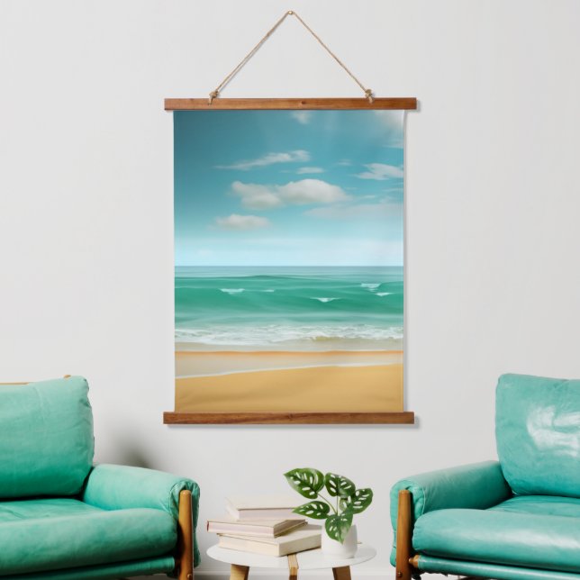 Tapisserie Suspendue Plage calme (Salon)