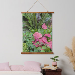 Tapisserie Suspendue Plantes de jardin botanique colorées