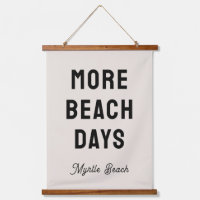 Plus de Journées de Plage Décor de Maison de Plage
