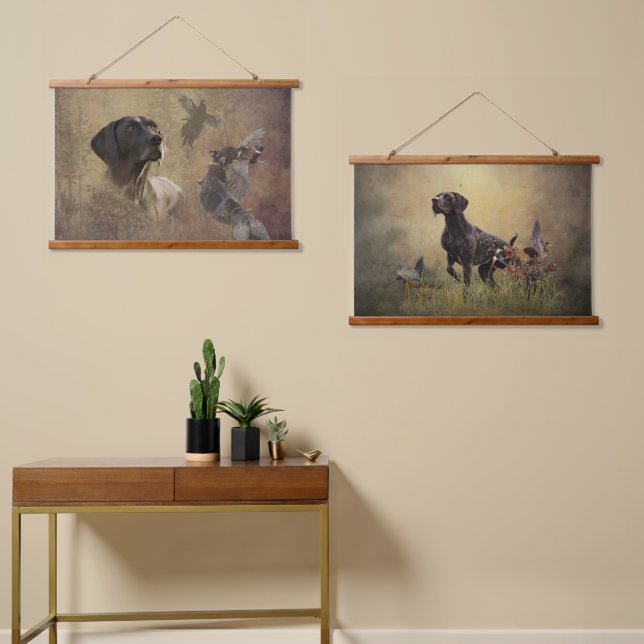 Tapisserie Suspendue Pointeurs germains (GSP) (Asymétrique)